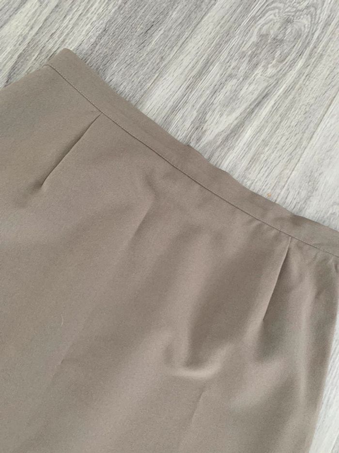 Jupe crayon greige gris beige Damart T40 L - photo numéro 2