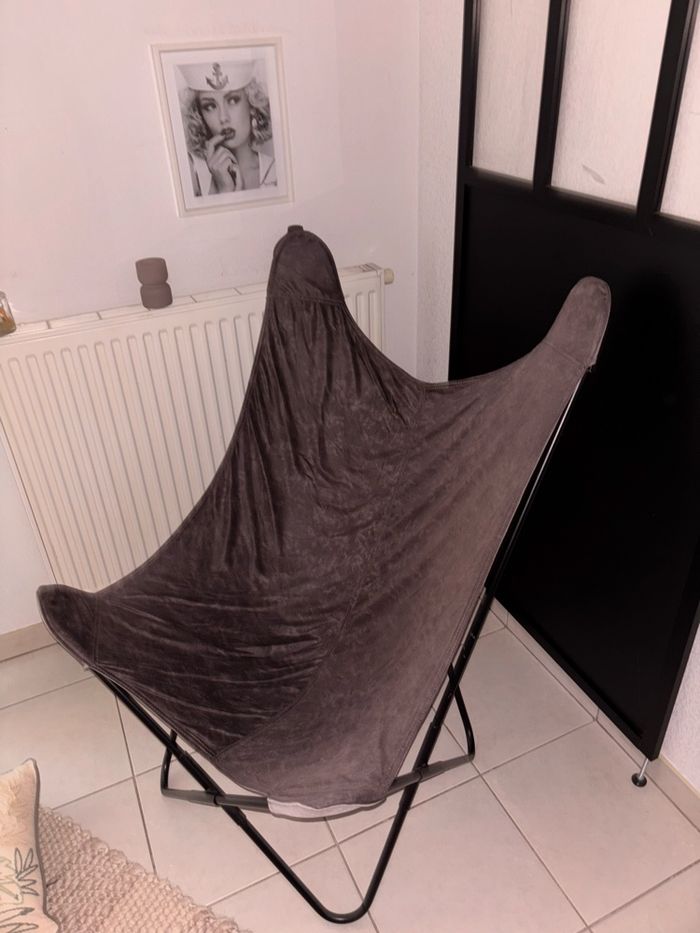 Fauteuil papillon style vintage - photo numéro 3