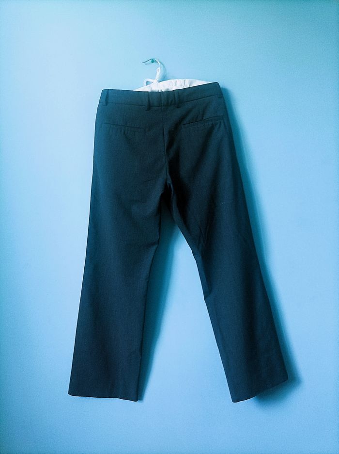 Pantalon tailleur costume femme Celio 38 M gris anthracite TBE - photo numéro 4