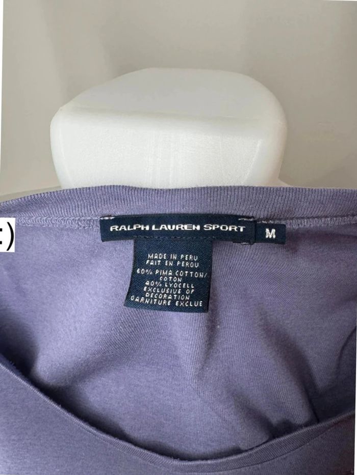 T-shirt Ralph Lauren Sport femme taille M - photo numéro 6