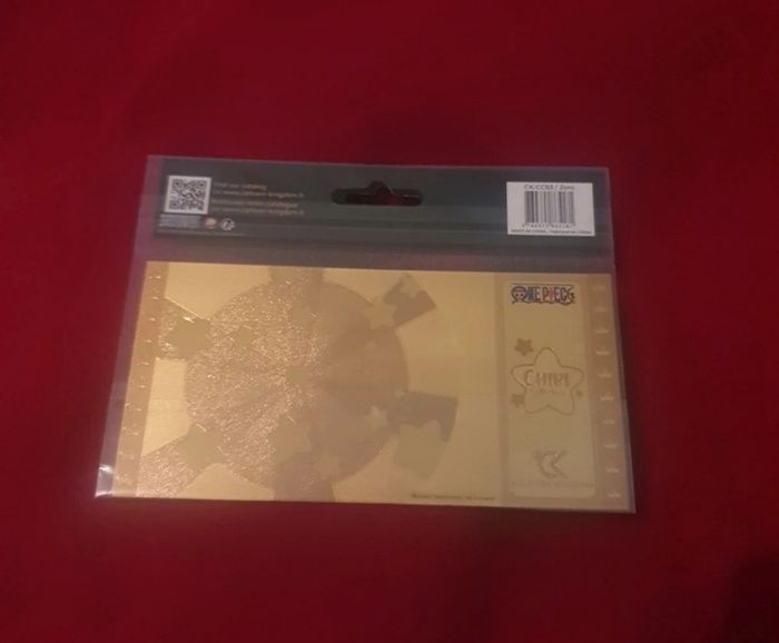 Ticket d'or zorro one piece - photo numéro 4