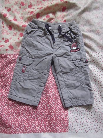 Pantalon chaud brun 9 mois