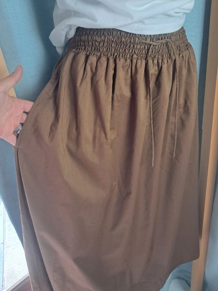 Comptoir des cotonniers jupe été longue avec poches T.36/38 - photo numéro 2