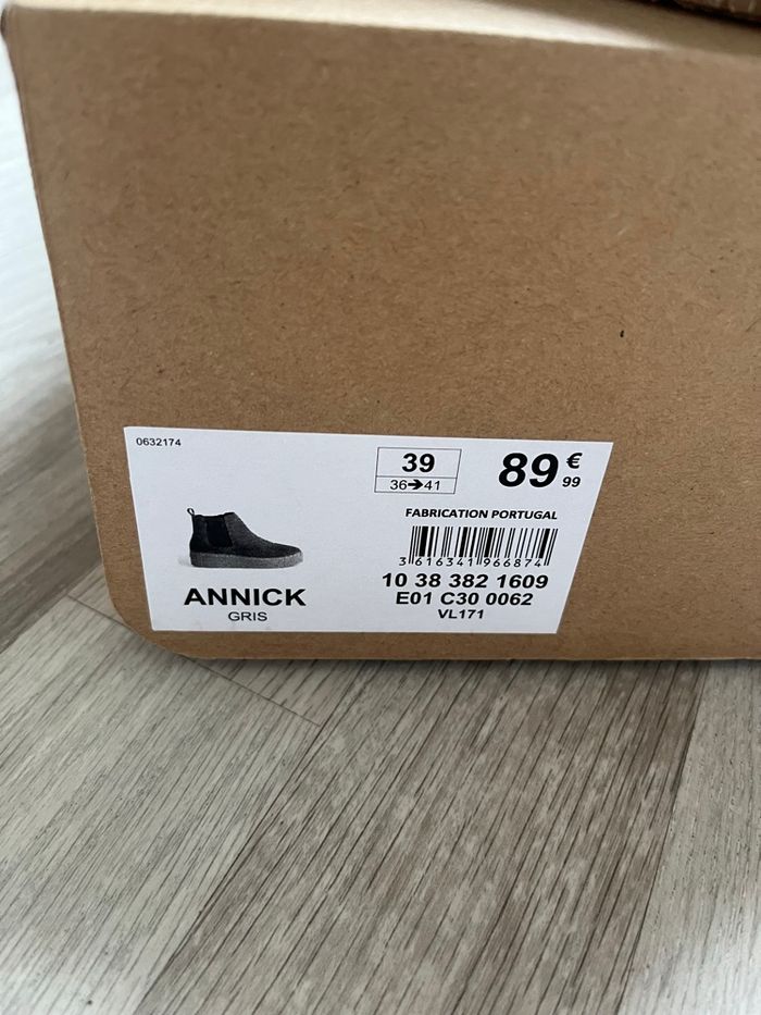 Chelsea Boots Eram Taupe - photo numéro 2