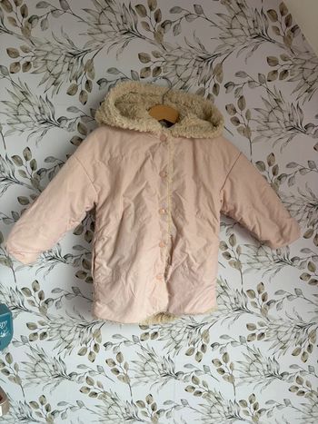 Manteau bien chaud intérieur moumoute