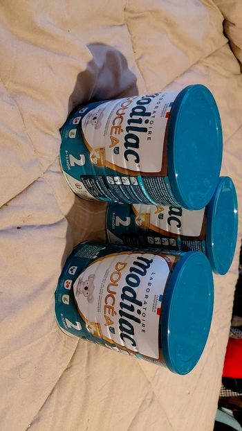Lait modilac 2 ème age 