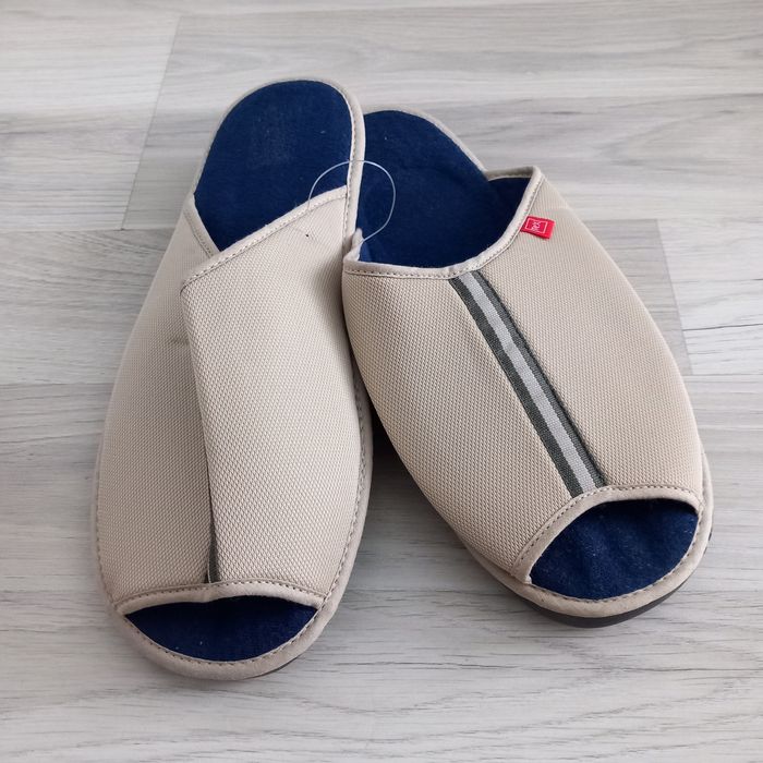 Chaussons homme beige Tex taille 44 - photo numéro 2