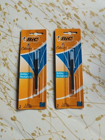 Lot de recharge stylo 4 couleurs