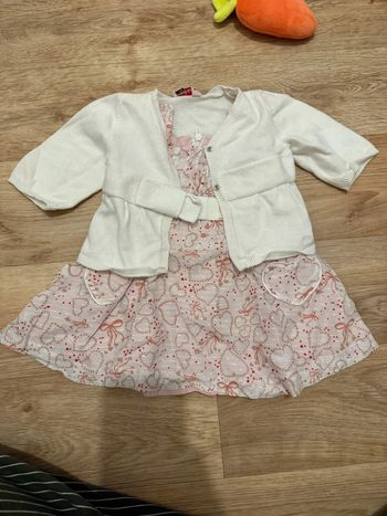 Ensemble gilet robe