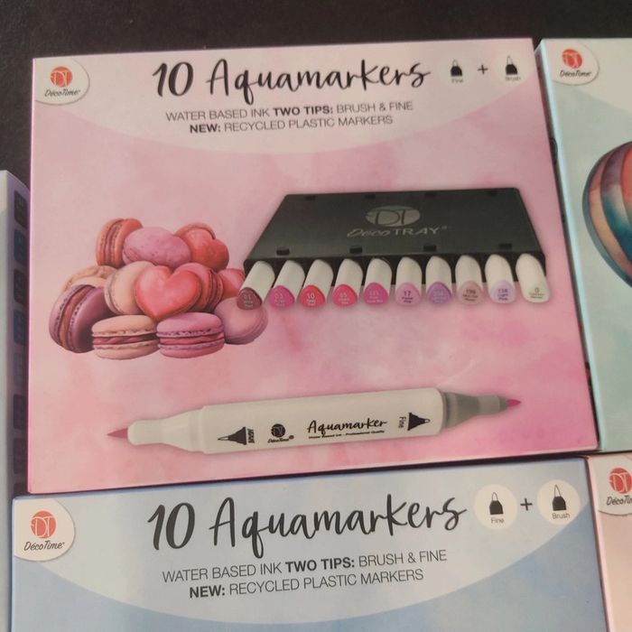 Boîtes de 10 Aquamarkers - photo numéro 5