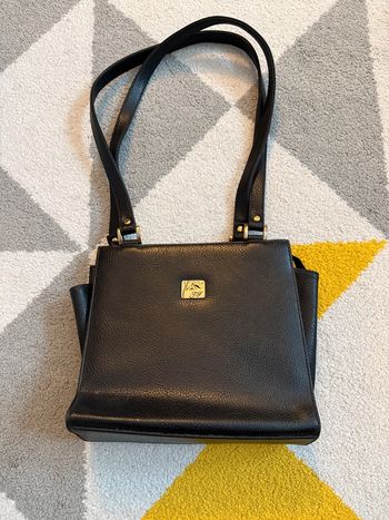 Sac à mains  en cuir synthétique vintage