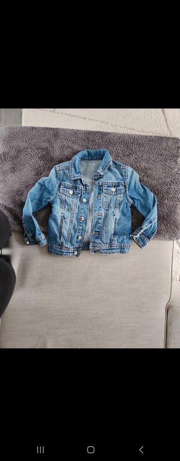 Veste en jean Kiabi