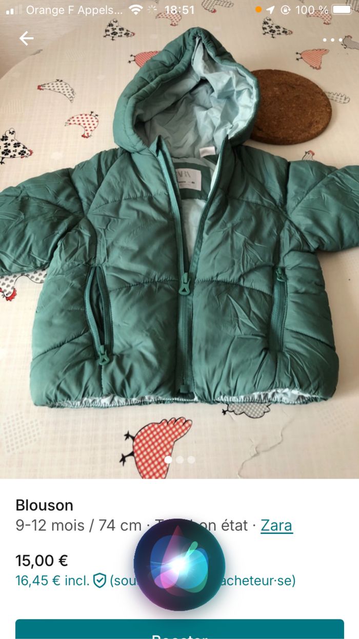Petit blouson