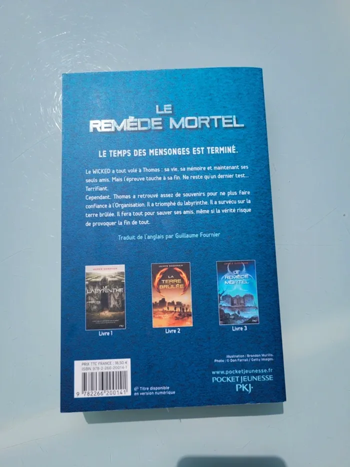 4 Premier romans grands formats de la saga Le Labyrinthe : Livres 1, 2, 3 et 4 - photo numéro 14