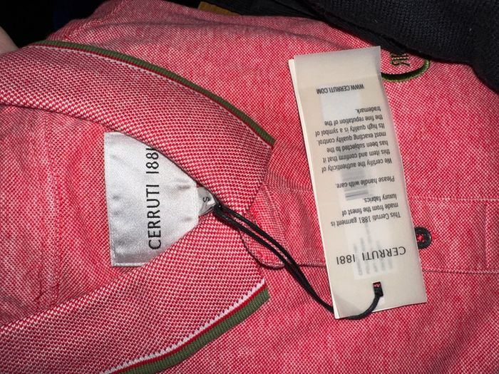 Polo Cerruti  Taille S Neuf avec étiquette - photo numéro 5