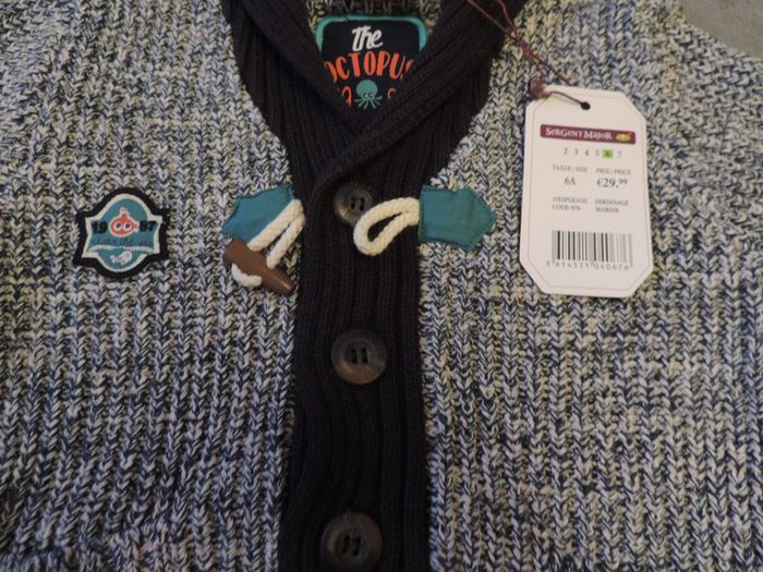 gilet sergent major taille 6 ans - photo numéro 2