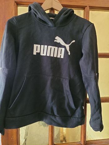 Sweat à capuche Puma aisselle a aisselle 48 cm