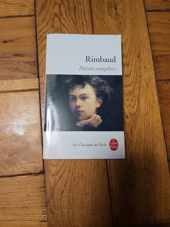 Livre Rimbaud poésies complètes