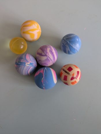 Balles rebondissantes