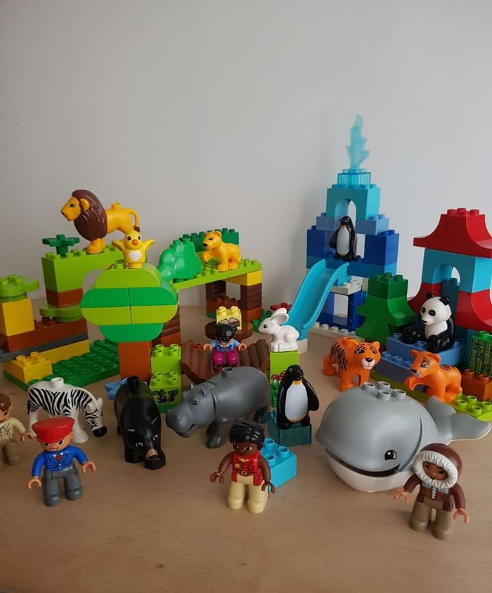 Lego Duplo wildlife Le tour du monde 10805 jeu de construction parc zoologique - photo numéro 10