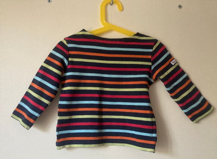 sweat marinière bébé 2 ans - photo numéro 2