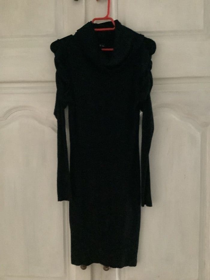 Robe longue noire
