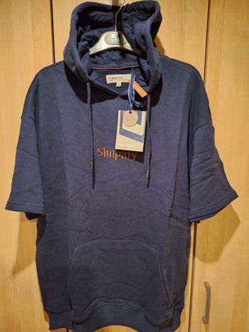 Sweat à capuche courtes manches neuf Blend XL