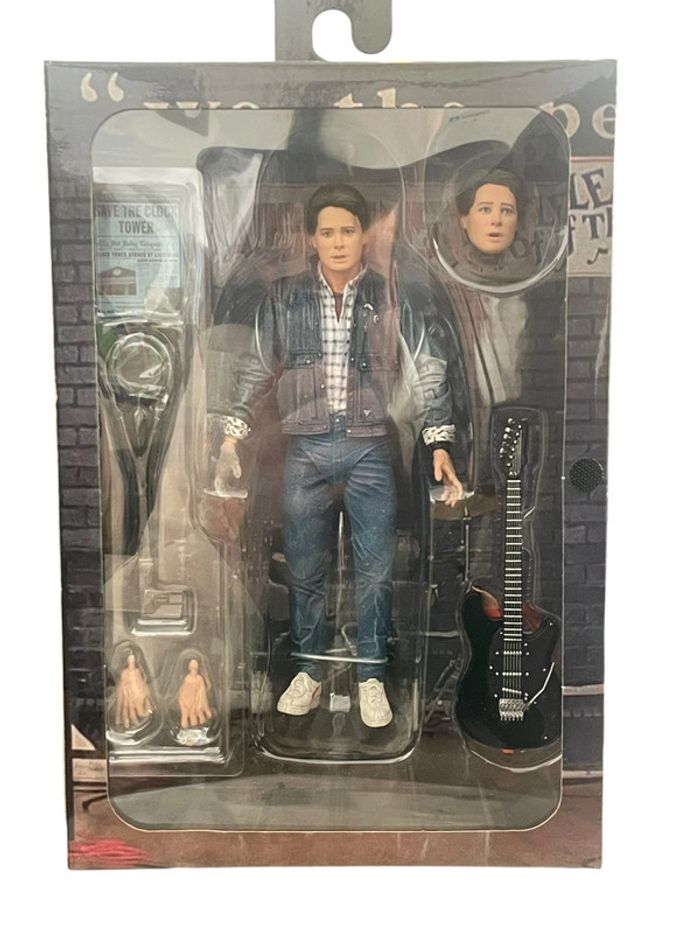 Figurine Retour vers le futur Ultimate Marty McFly Audion Neca neuf - photo numéro 3
