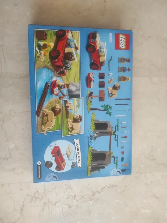 Lego city 60301 tout terrain de sauvetage des animaux sauvages neuf - photo numéro 2