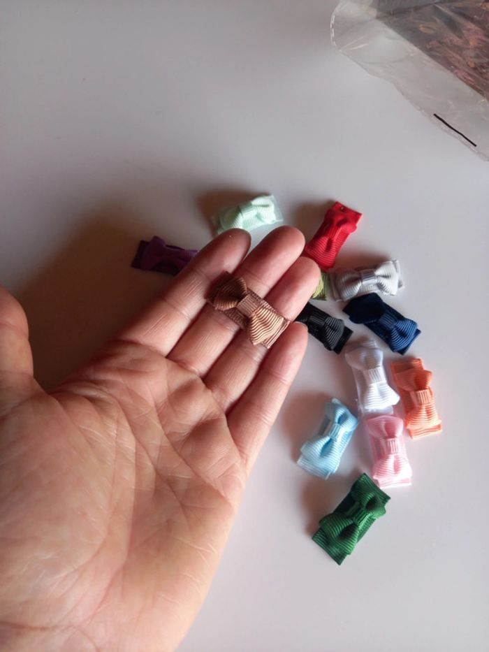 Lot de 15 mini barrettes à cheveux bébé - photo numéro 2