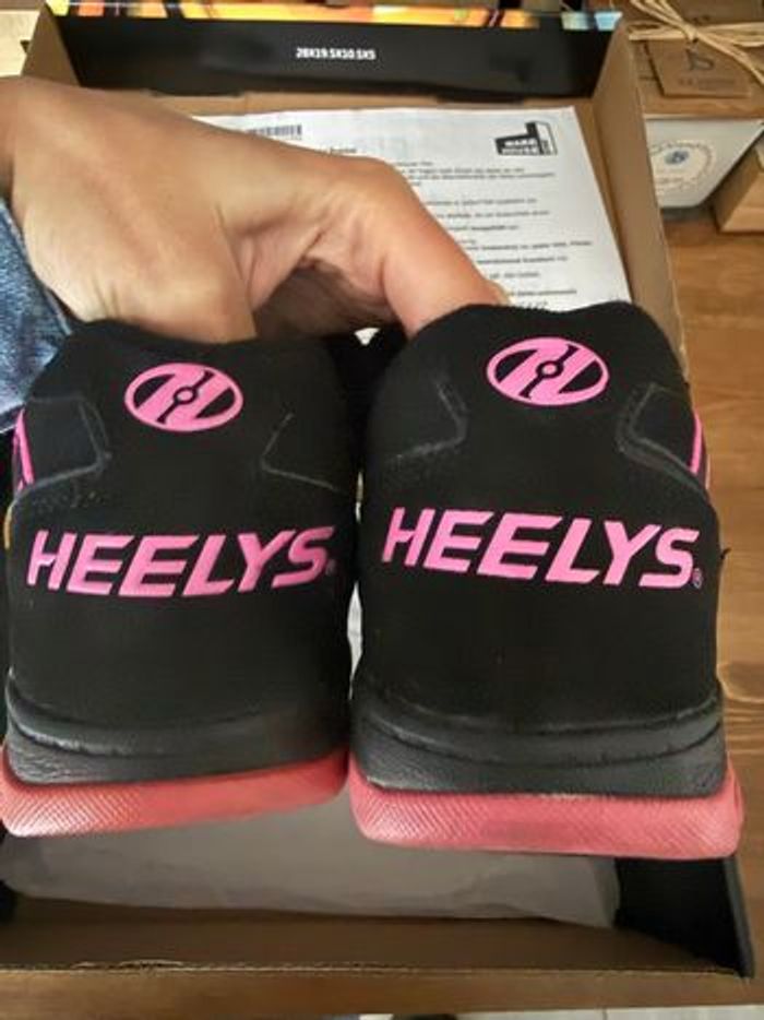 Heelys Propel 2.0 Baskets Basses, Noir (Black/Rose), 33 EU - photo numéro 6