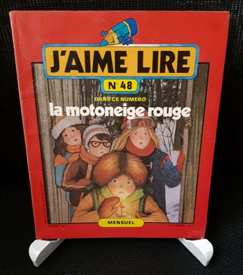 J'aime Lire N° 048 - La motoneige rouge (janv-81)