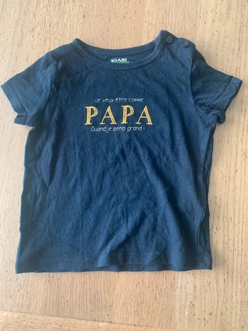 T-shirt kiabi 12 mois