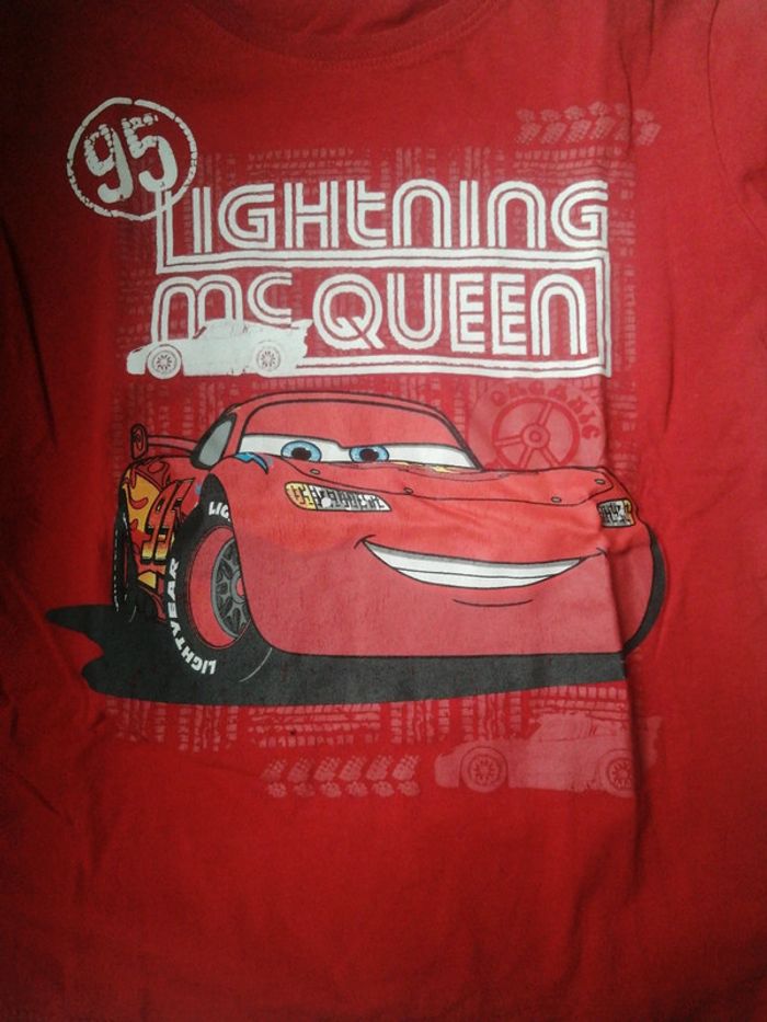 Tee shirt manche courte cars 8A - photo numéro 3