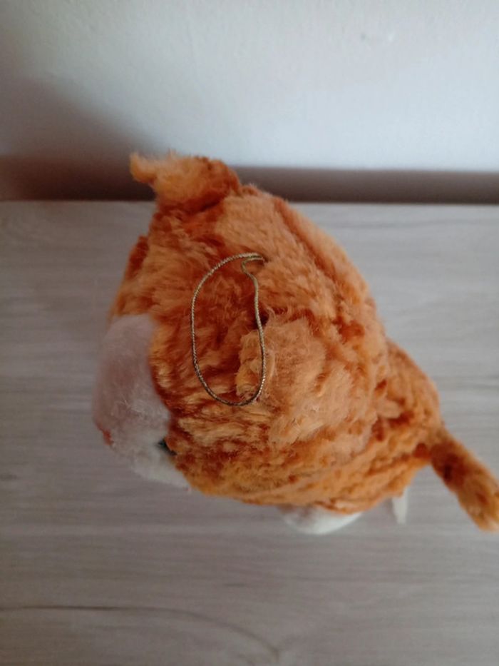 Jolie peluche chat orange - photo numéro 6