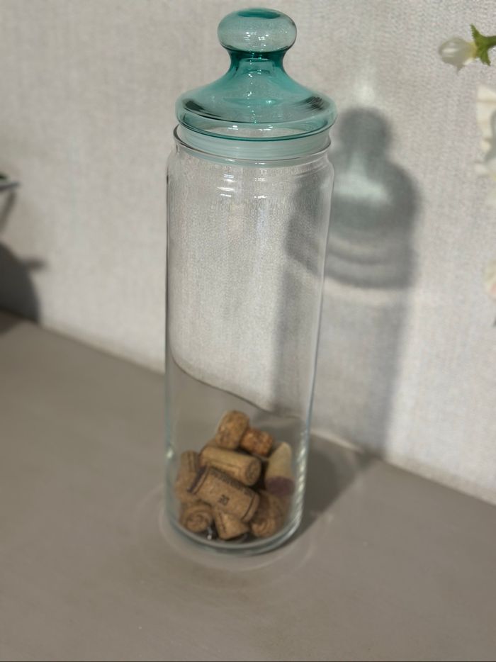 Magnifique bonbonnière en verre avec couvercle - photo numéro 2