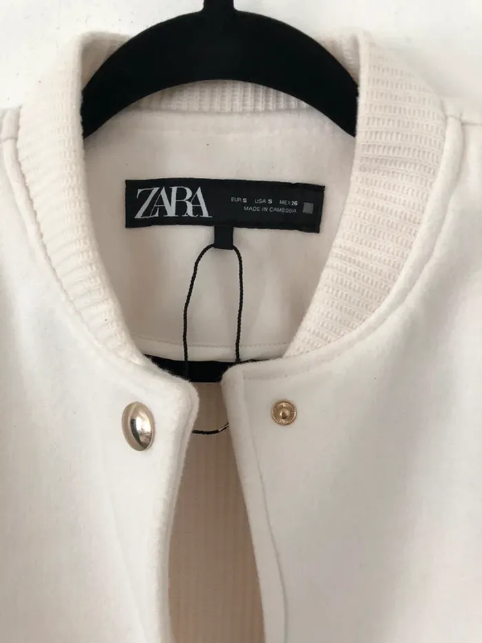 Blouson femme Zara TBE Taille S - photo numéro 3