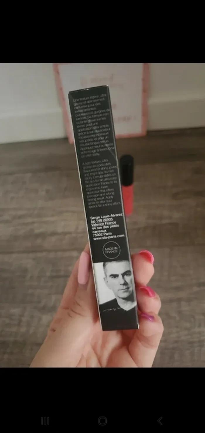 Lip gloss SLA Paris - rose Flashy - photo numéro 4
