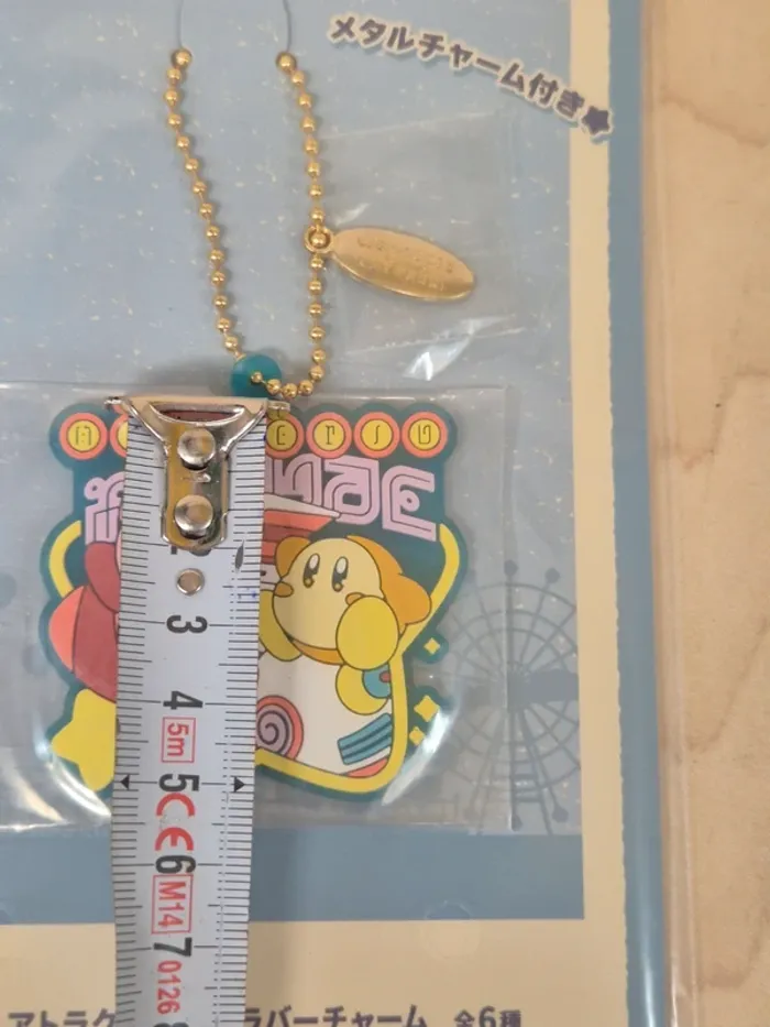 Porte-clés/ charm silicone Kirby Ichibankuji "Welcome to the New Park" - photo numéro 4