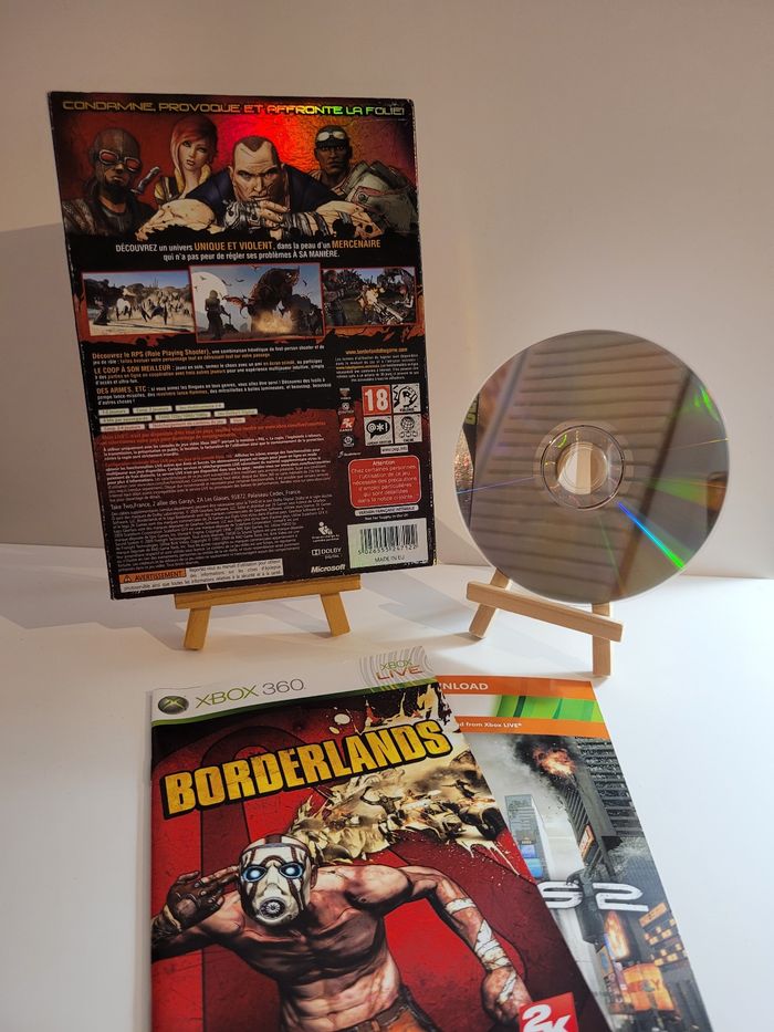 Borderlands avec fourreau holo - Xbox 360 - photo numéro 5