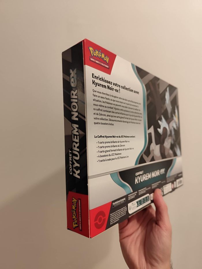 Lot de 2 Coffrets Kyurem Noir Ex Pokémon - photo numéro 3