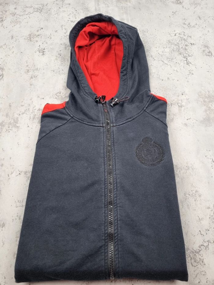 Gilet à capuche zippé Ralph Lauren noir – Taille 1X/48 Femmes - photo numéro 2