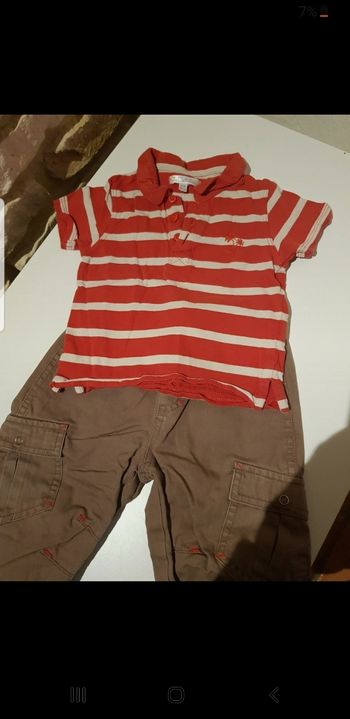 Ensemble bébé taille 12 mois