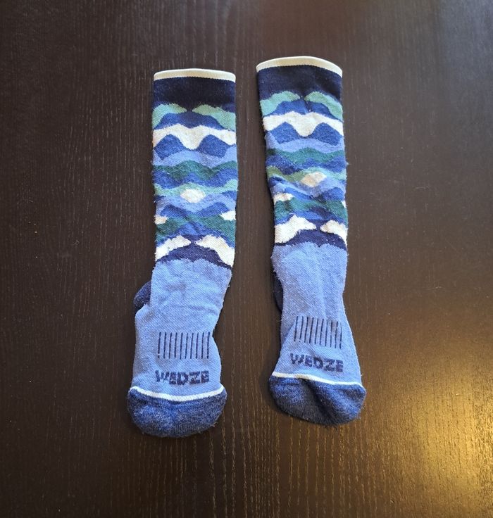 Chaussettes ski enfant pointure 27-30