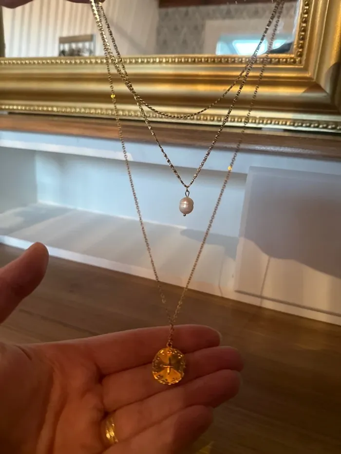 Collier marque MOA acier inoxydable - photo numéro 3