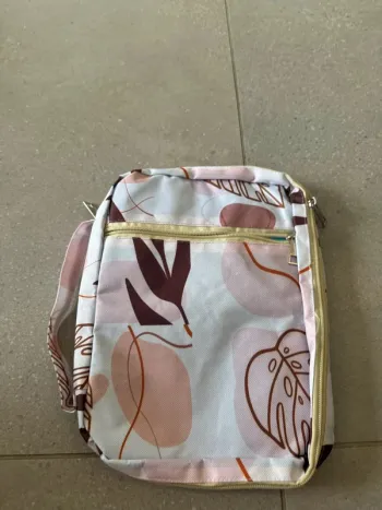 Petite pochette rose, très bon état, 20x26cm