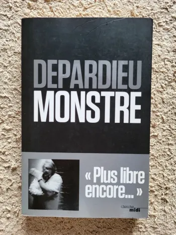 Livre " Monstre" de Gérard Depardieu