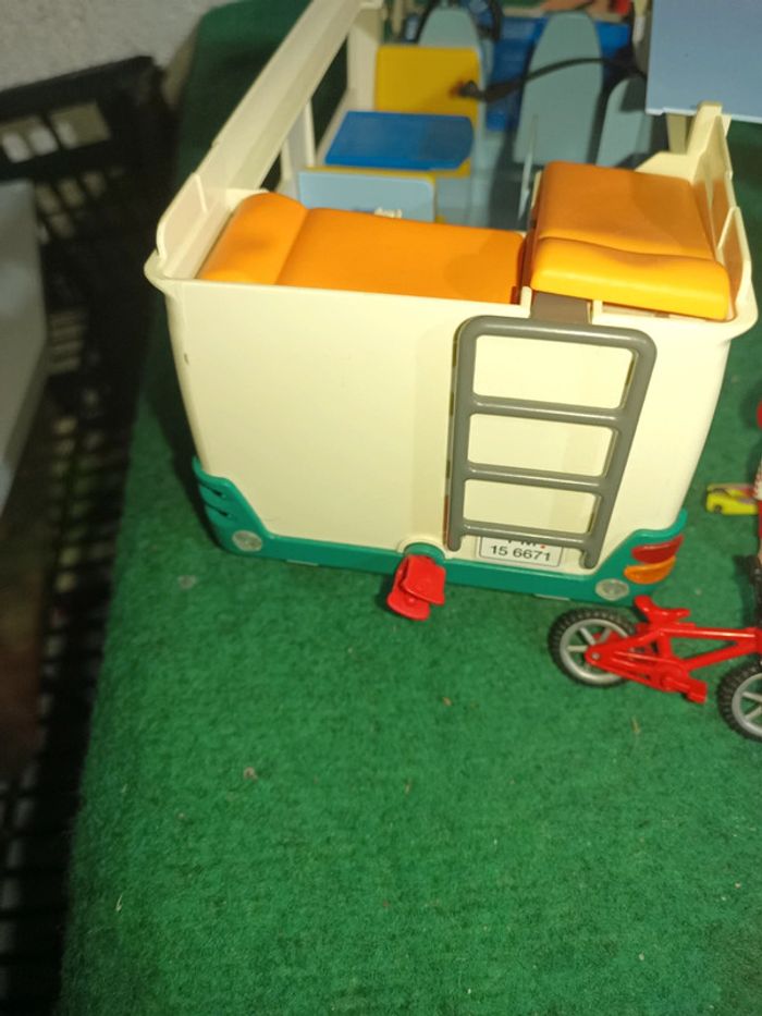 Camping playmobil avec camping car - photo numéro 13