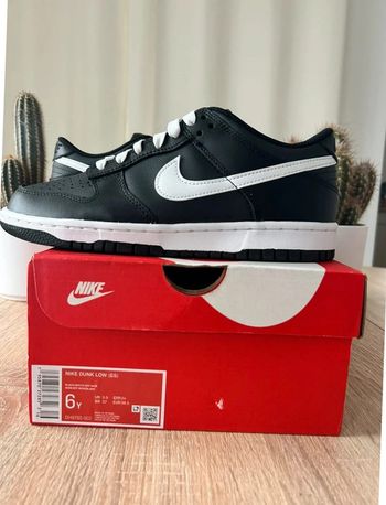 Nike Dunk black and white 2022