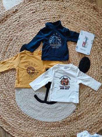 Lot de trois tee-shirts Kiabi